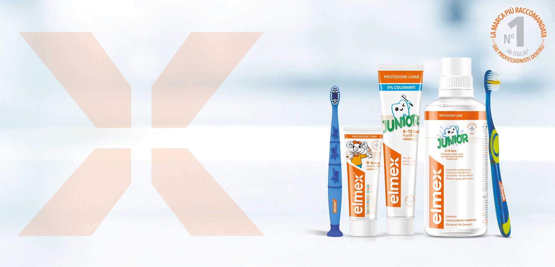 Prodotti per l'igiene orale dei bambini