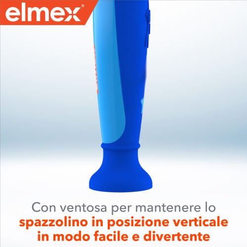 Con Ventosa per mentenere lo spazzolino in posizione verticale in modo facile e divertente