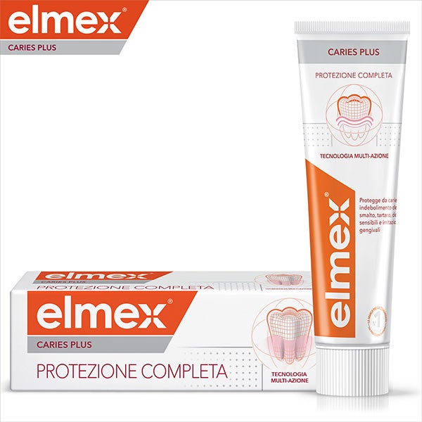 Dentifricio elmex® Caries Plus Protezione Completa
