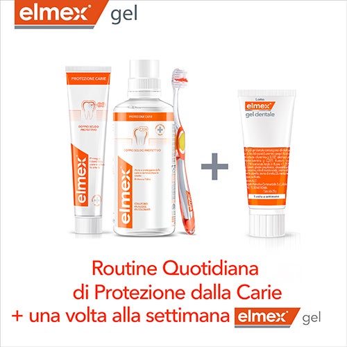 Routine quotidiana di protezione dalla carie