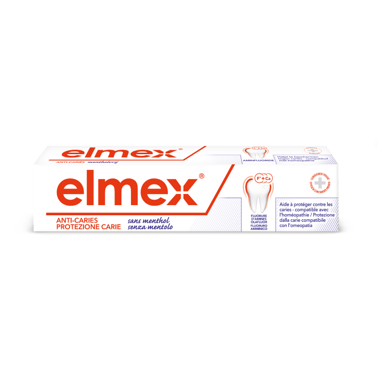 dentifricio elmex protezione carie senza mentolo