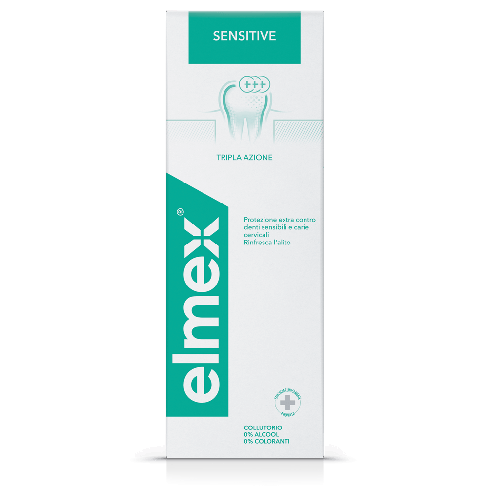Collutorio elmex Sensitive per la sensibilità dei denti