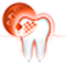 Icona dello smalto nei denti